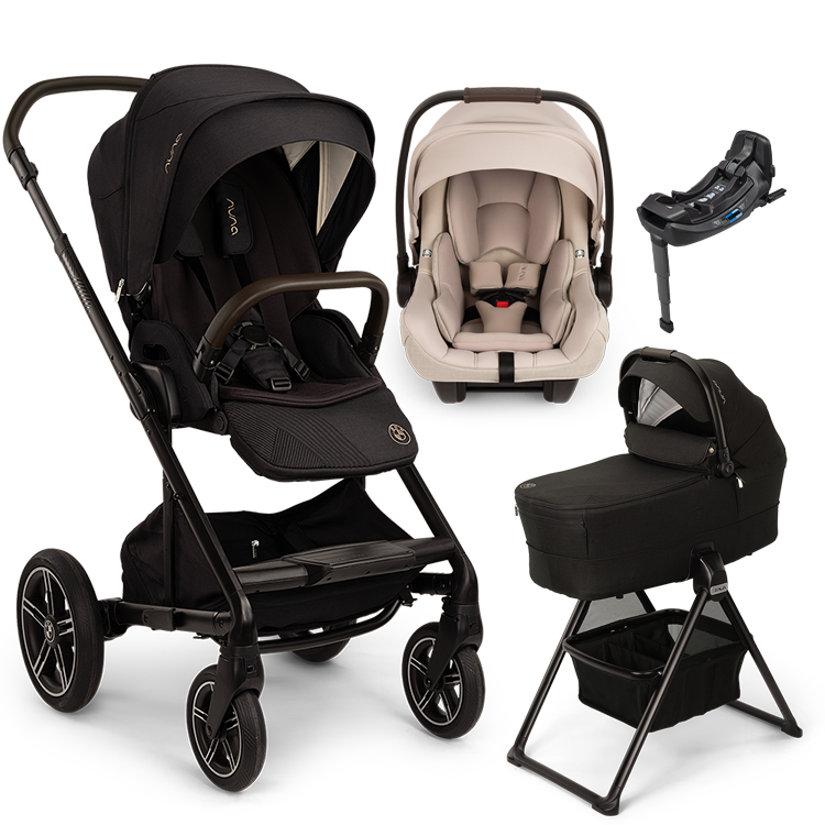 Nuna® MIXX™ Next + Bassinet + PIPA Aire / PIPA RX / PIPA Aire RX Travel System
