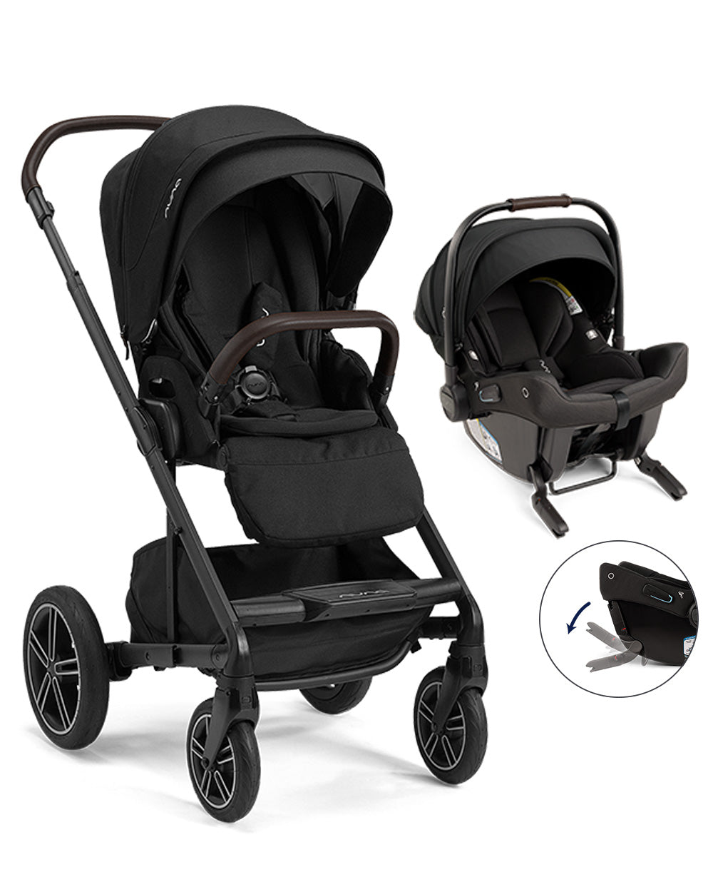 Nuna® MIXX™ Next Stroller + PIPA™ URBN Car Seat Travel System