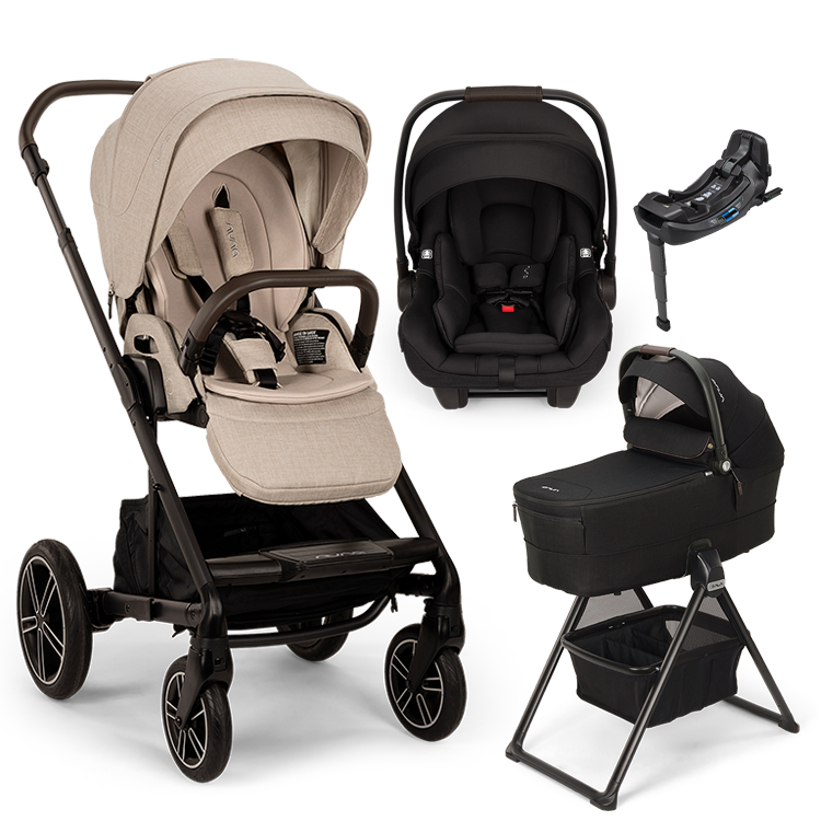 Nuna® MIXX™ Next + Bassinet + PIPA Aire / PIPA RX / PIPA Aire RX Travel System