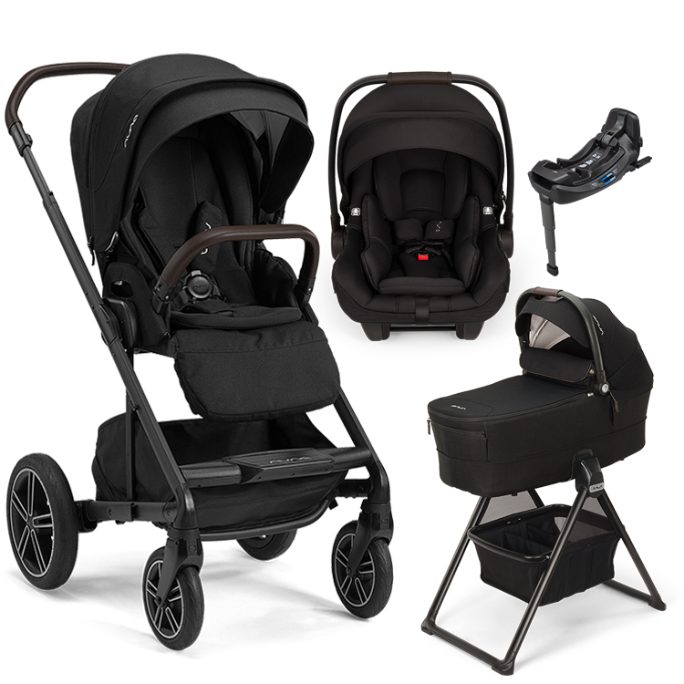 Nuna® MIXX™ Next + Bassinet + PIPA Aire / PIPA RX / PIPA Aire RX Travel System