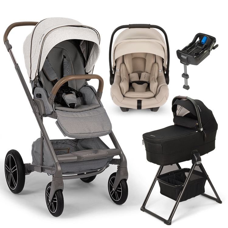 Nuna® MIXX™ Next + Bassinet + PIPA Aire / PIPA RX / PIPA Aire RX Travel System
