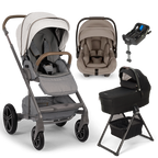 Nuna® MIXX™ Next + Bassinet + PIPA Aire / PIPA RX / PIPA Aire RX Travel System