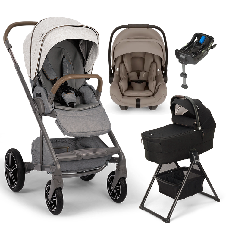 Nuna® MIXX™ Next + Bassinet + PIPA Aire / PIPA RX / PIPA Aire RX Travel System