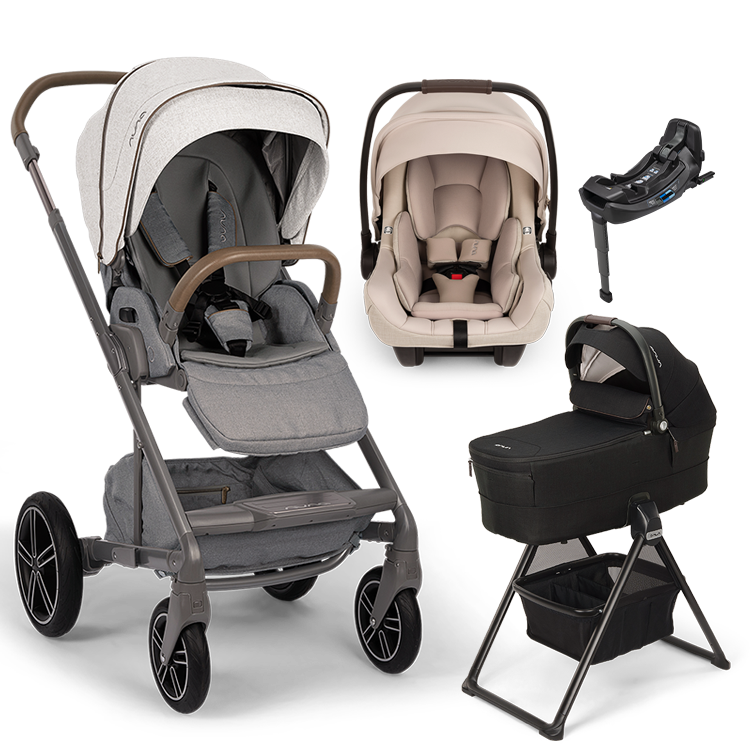 Nuna® MIXX™ Next + Bassinet + PIPA Aire / PIPA RX / PIPA Aire RX Travel System