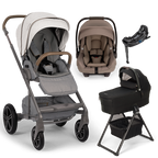 Nuna® MIXX™ Next + Bassinet + PIPA Aire / PIPA RX / PIPA Aire RX Travel System