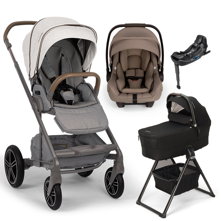 Nuna® MIXX™ Next + Bassinet + PIPA Aire / PIPA RX / PIPA Aire RX Travel System