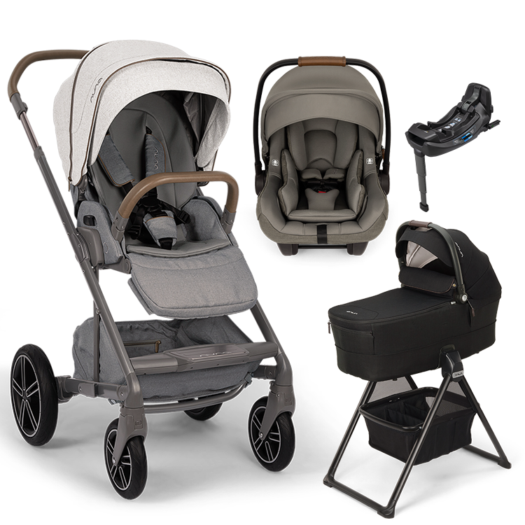 Nuna® MIXX™ Next + Bassinet + PIPA Aire / PIPA RX / PIPA Aire RX Travel System