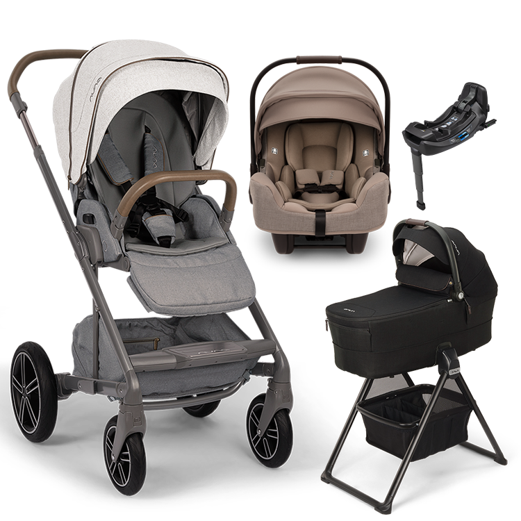 Nuna® MIXX™ Next + Bassinet + PIPA Aire / PIPA RX / PIPA Aire RX Travel System
