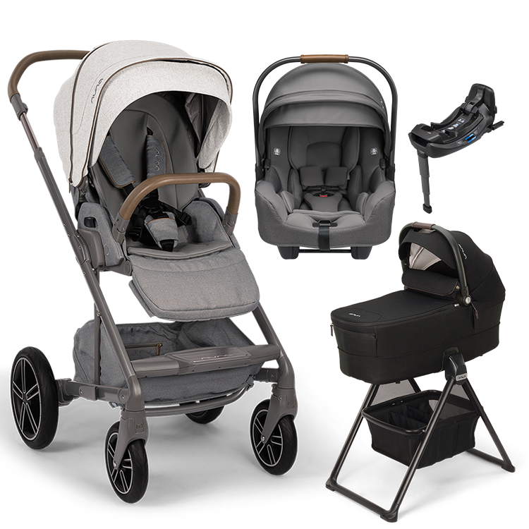 Nuna® MIXX™ Next + Bassinet + PIPA Aire / PIPA RX / PIPA Aire RX Travel System