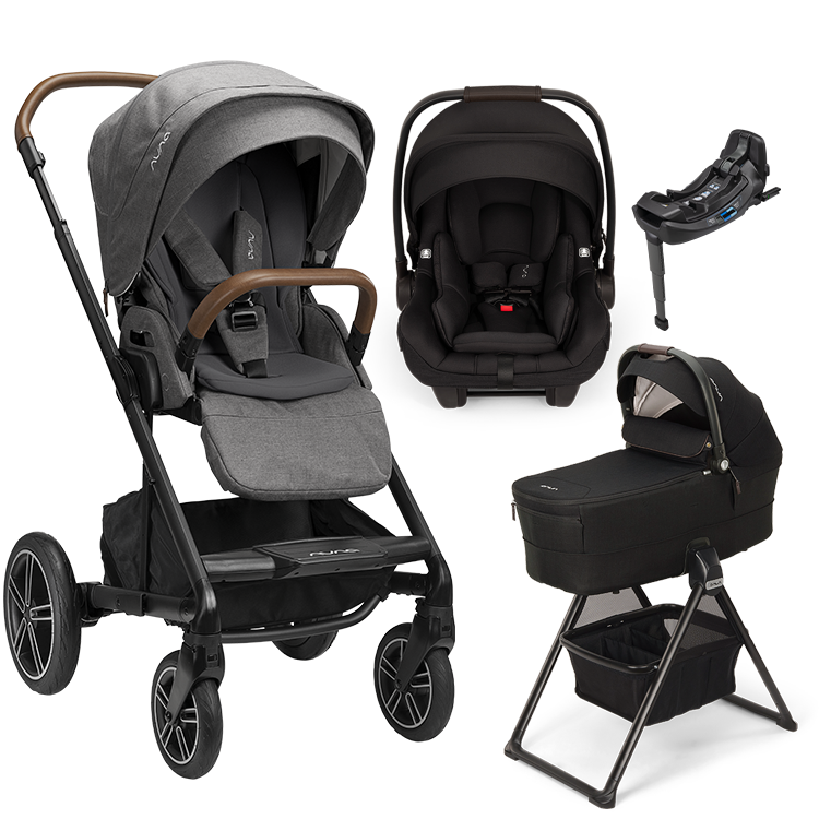 Nuna® MIXX™ Next + Bassinet + PIPA Aire / PIPA RX / PIPA Aire RX Travel System