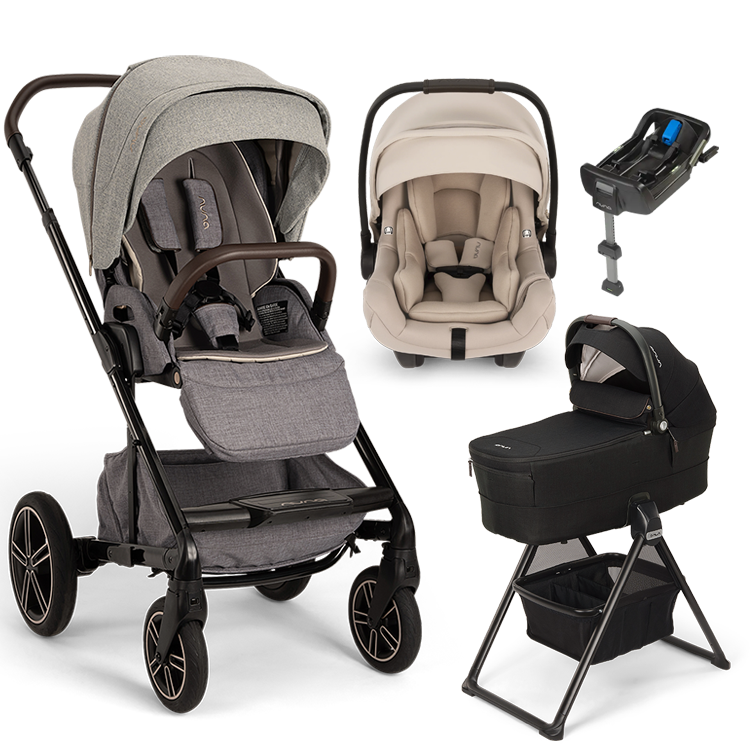 Nuna® MIXX™ Next + Bassinet + PIPA Aire / PIPA RX / PIPA Aire RX Travel System