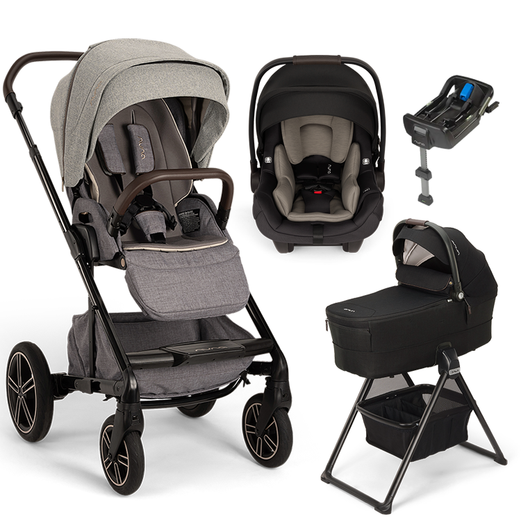 Nuna® MIXX™ Next + Bassinet + PIPA Aire / PIPA RX / PIPA Aire RX Travel System