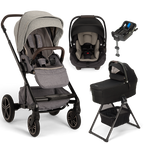 Nuna® MIXX™ Next + Bassinet + PIPA Aire / PIPA RX / PIPA Aire RX Travel System