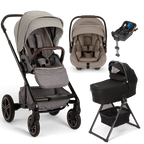 Nuna® MIXX™ Next + Bassinet + PIPA Aire / PIPA RX / PIPA Aire RX Travel System