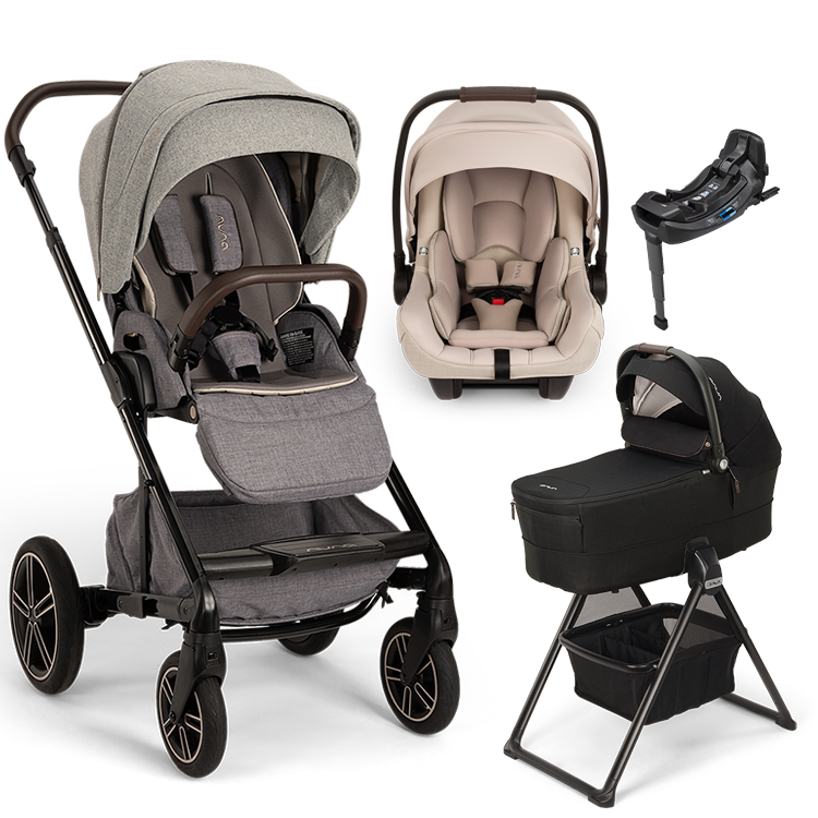 Nuna® MIXX™ Next + Bassinet + PIPA Aire / PIPA RX / PIPA Aire RX Travel System