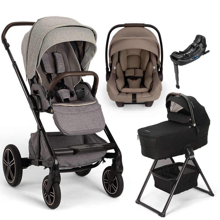 Nuna® MIXX™ Next + Bassinet + PIPA Aire / PIPA RX / PIPA Aire RX Travel System