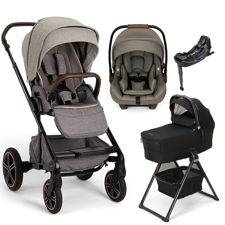 Nuna® MIXX™ Next + Bassinet + PIPA Aire / PIPA RX / PIPA Aire RX Travel System