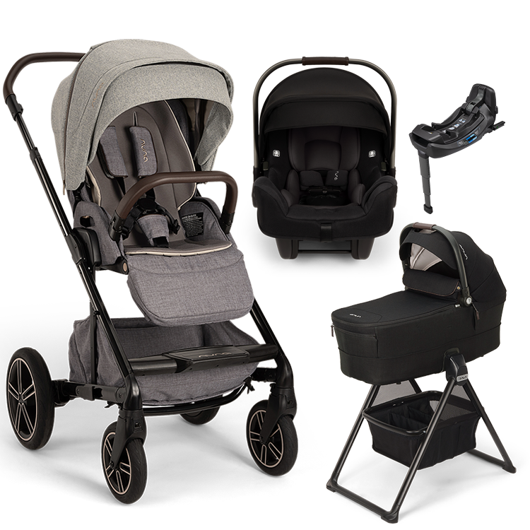 Nuna® MIXX™ Next + Bassinet + PIPA Aire / PIPA RX / PIPA Aire RX Travel System