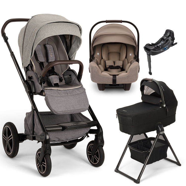 Nuna® MIXX™ Next + Bassinet + PIPA Aire / PIPA RX / PIPA Aire RX Travel System