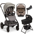 Nuna® MIXX™ Next + Bassinet + PIPA Aire / PIPA RX / PIPA Aire RX Travel System
