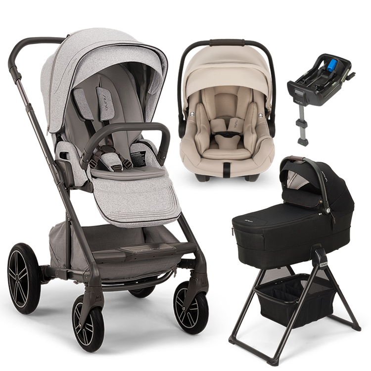 Nuna® MIXX™ Next + Bassinet + PIPA Aire / PIPA RX / PIPA Aire RX Travel System