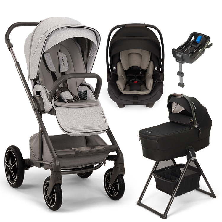 Nuna® MIXX™ Next + Bassinet + PIPA Aire / PIPA RX / PIPA Aire RX Travel System