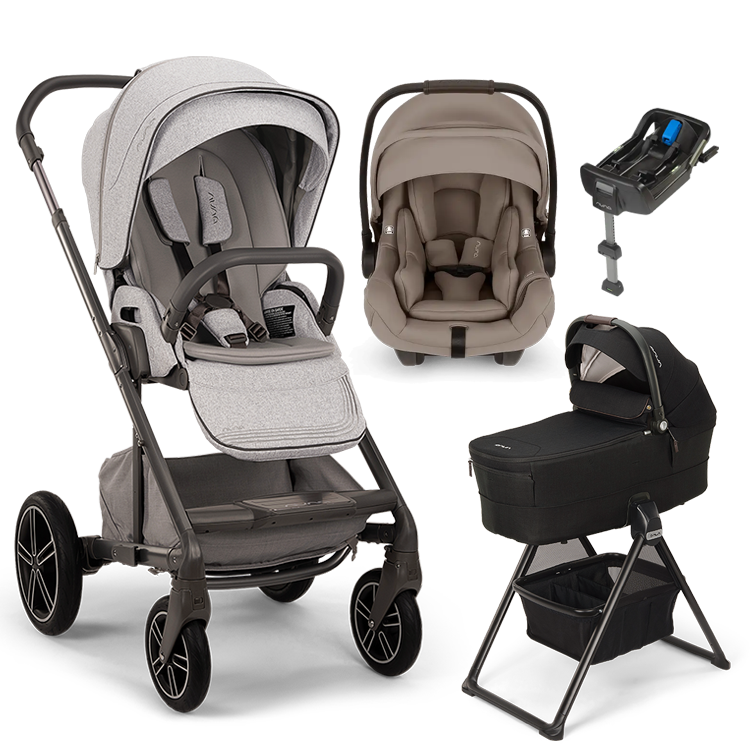 Nuna® MIXX™ Next + Bassinet + PIPA Aire / PIPA RX / PIPA Aire RX Travel System