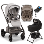 Nuna® MIXX™ Next + Bassinet + PIPA Aire / PIPA RX / PIPA Aire RX Travel System