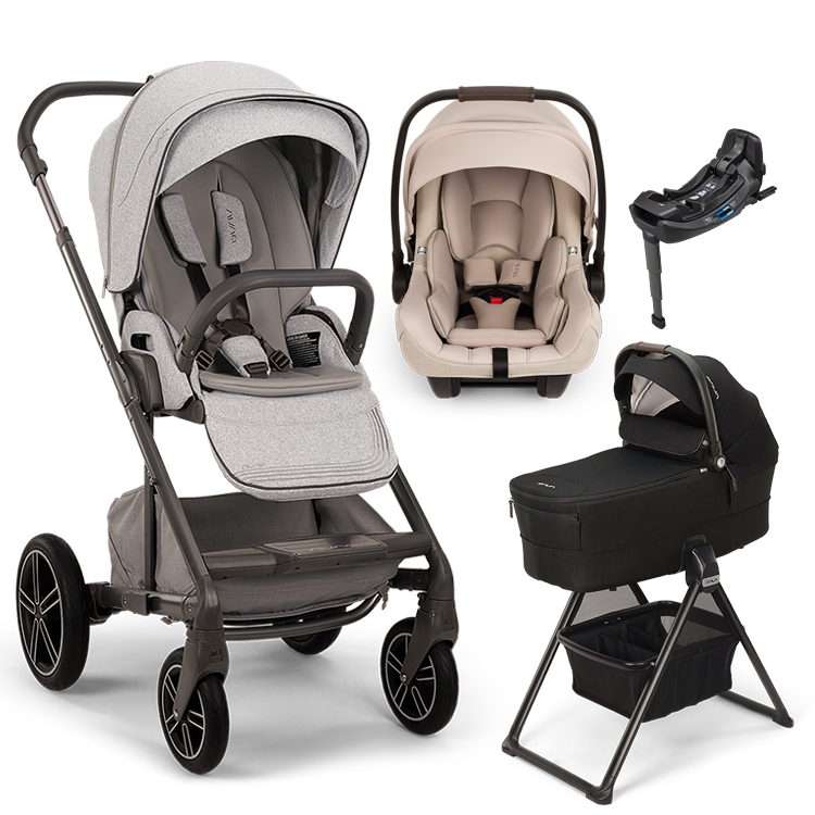 Nuna® MIXX™ Next + Bassinet + PIPA Aire / PIPA RX / PIPA Aire RX Travel System