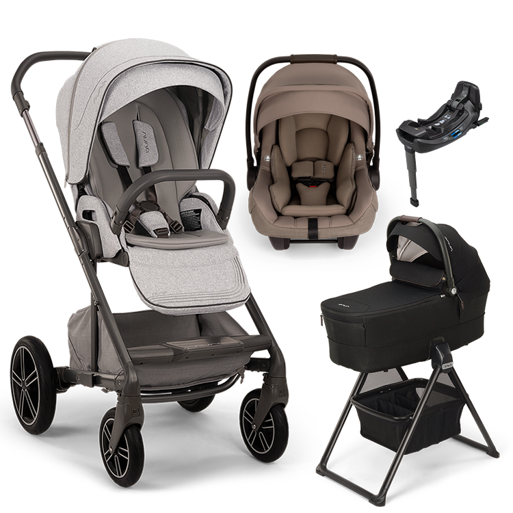 Nuna® MIXX™ Next + Bassinet + PIPA Aire / PIPA RX / PIPA Aire RX Travel System