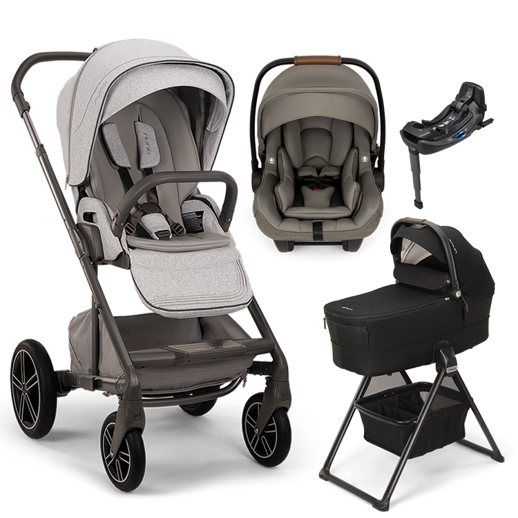 Nuna® MIXX™ Next + Bassinet + PIPA Aire / PIPA RX / PIPA Aire RX Travel System