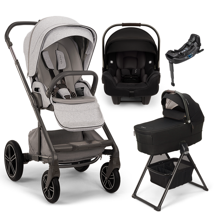 Nuna® MIXX™ Next + Bassinet + PIPA Aire / PIPA RX / PIPA Aire RX Travel System