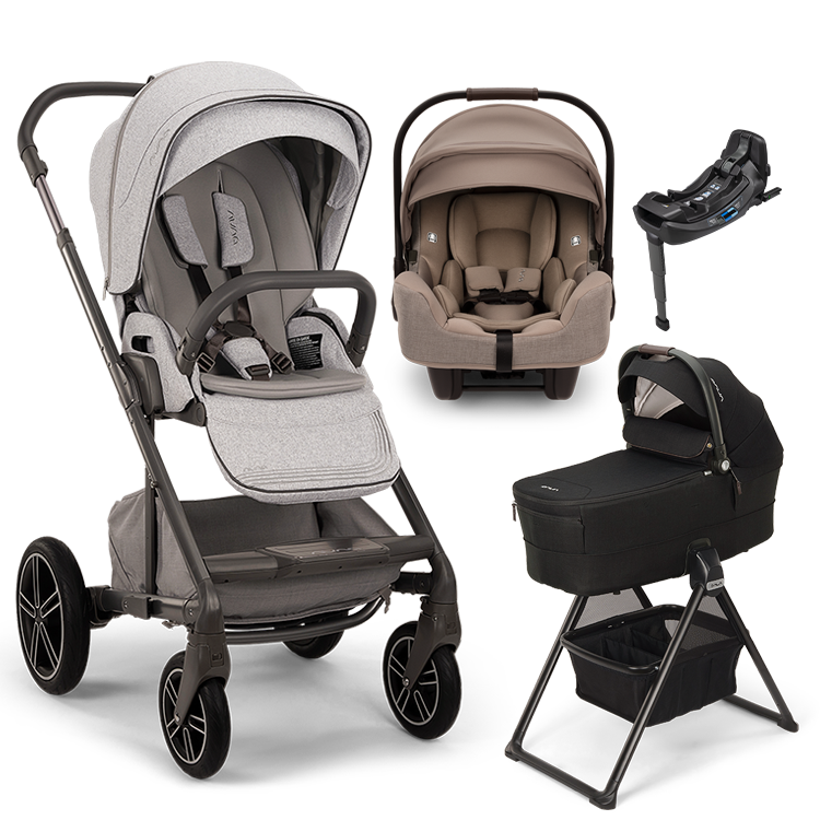 Nuna® MIXX™ Next + Bassinet + PIPA Aire / PIPA RX / PIPA Aire RX Travel System