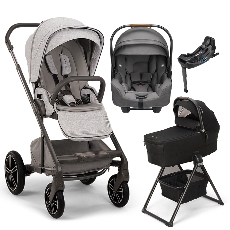 Nuna® MIXX™ Next + Bassinet + PIPA Aire / PIPA RX / PIPA Aire RX Travel System