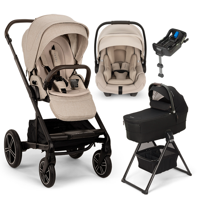 Nuna® MIXX™ Next + Bassinet + PIPA Aire / PIPA RX / PIPA Aire RX Travel System