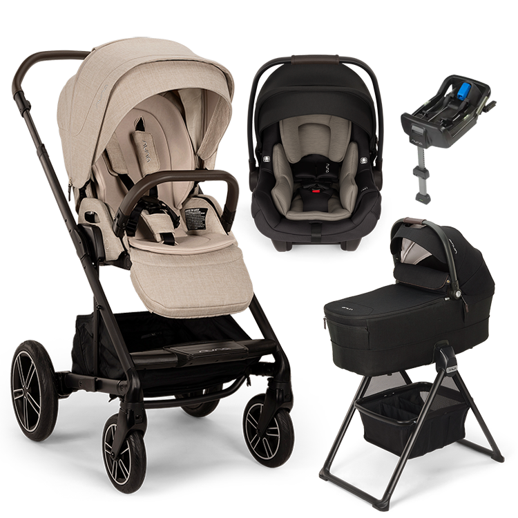 Nuna® MIXX™ Next + Bassinet + PIPA Aire / PIPA RX / PIPA Aire RX Trave