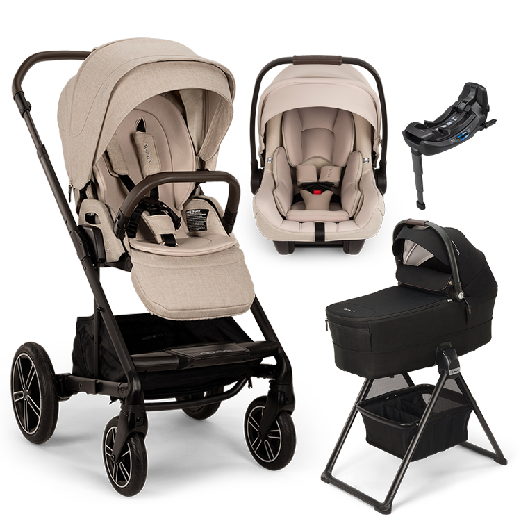 Nuna® MIXX™ Next + Bassinet + PIPA Aire / PIPA RX / PIPA Aire RX Travel System