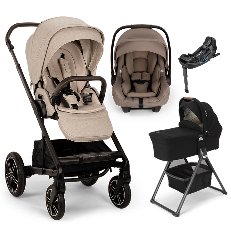Nuna® MIXX™ Next + Bassinet + PIPA Aire / PIPA RX / PIPA Aire RX Travel System