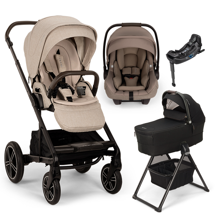 Nuna® MIXX™ Next + Bassinet + PIPA Aire / PIPA RX / PIPA Aire RX Travel System