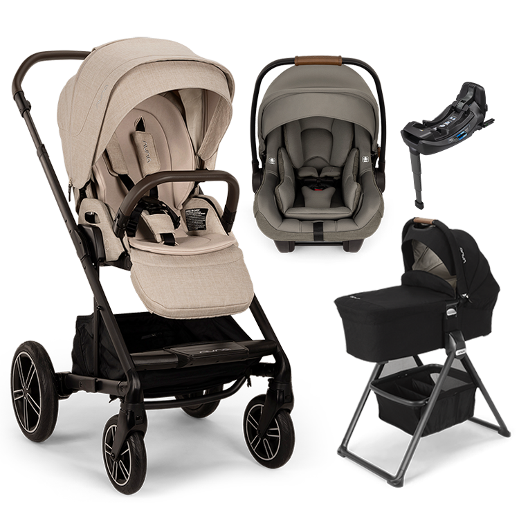 Nuna® MIXX™ Next + Bassinet + PIPA Aire / PIPA RX / PIPA Aire RX Travel System