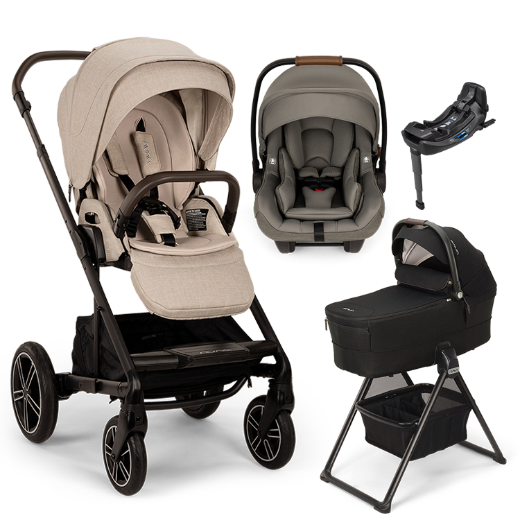 Nuna® MIXX™ Next + Bassinet + PIPA Aire / PIPA RX / PIPA Aire RX Travel System