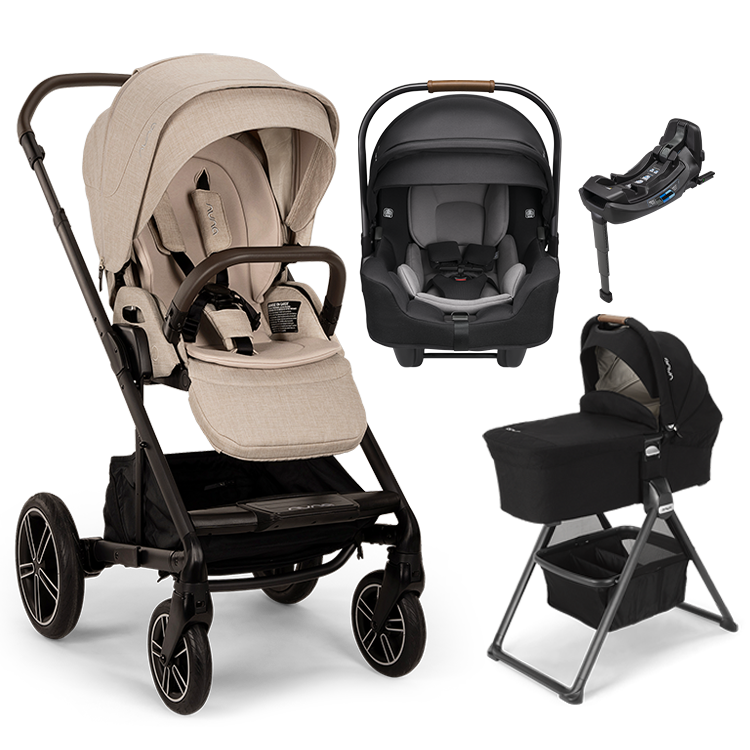 Nuna® MIXX™ Next + Bassinet + PIPA Aire / PIPA RX / PIPA Aire RX Travel System