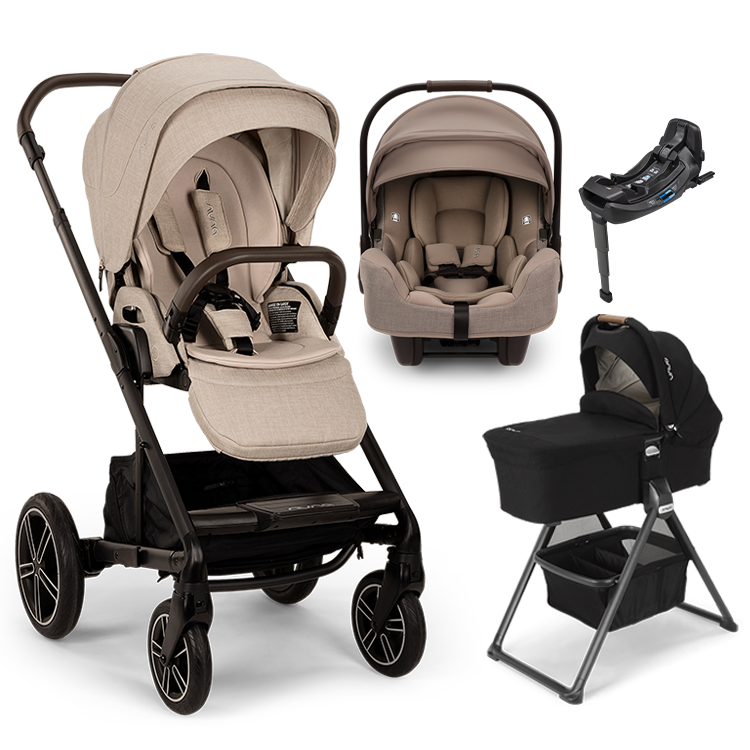 Nuna® MIXX™ Next + Bassinet + PIPA Aire / PIPA RX / PIPA Aire RX Travel System