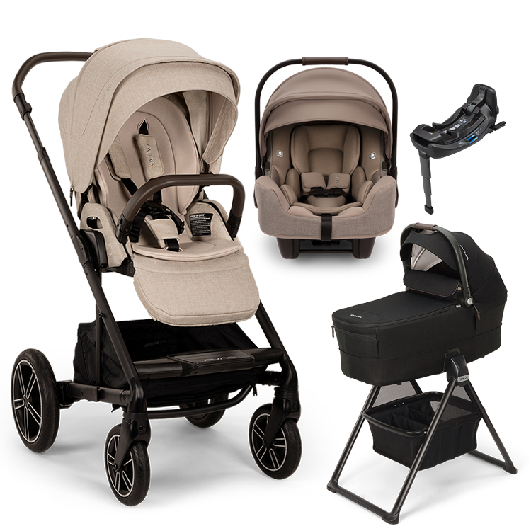 Nuna® MIXX™ Next + Bassinet + PIPA Aire / PIPA RX / PIPA Aire RX Travel System