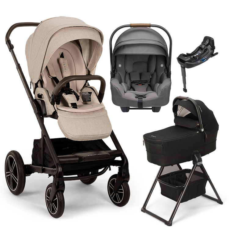 Nuna® MIXX™ Next + Bassinet + PIPA Aire / PIPA RX / PIPA Aire RX Travel System