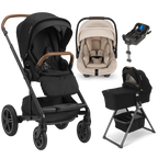 Nuna® MIXX™ Next + Bassinet + PIPA Aire / PIPA RX / PIPA Aire RX Travel System