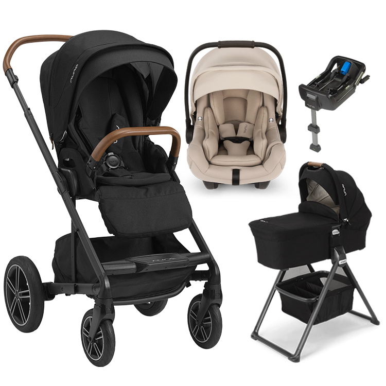 Nuna® MIXX™ Next + Bassinet + PIPA Aire / PIPA RX / PIPA Aire RX Travel System