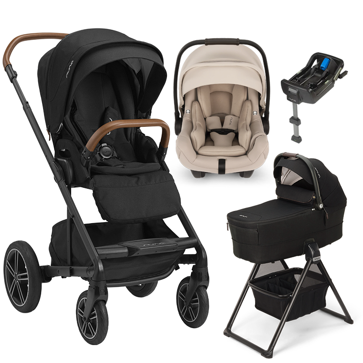 Nuna® MIXX™ Next + Bassinet + PIPA Aire / PIPA RX / PIPA Aire RX Travel System