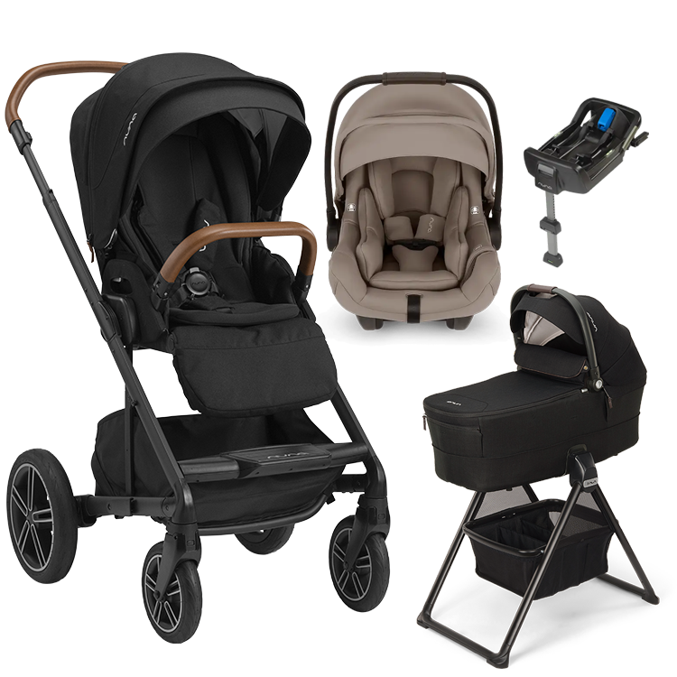 Nuna® MIXX™ Next + Bassinet + PIPA Aire / PIPA RX / PIPA Aire RX Travel System