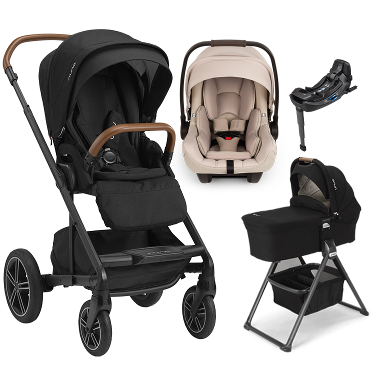 Nuna® MIXX™ Next + Bassinet + PIPA Aire / PIPA RX / PIPA Aire RX Travel System